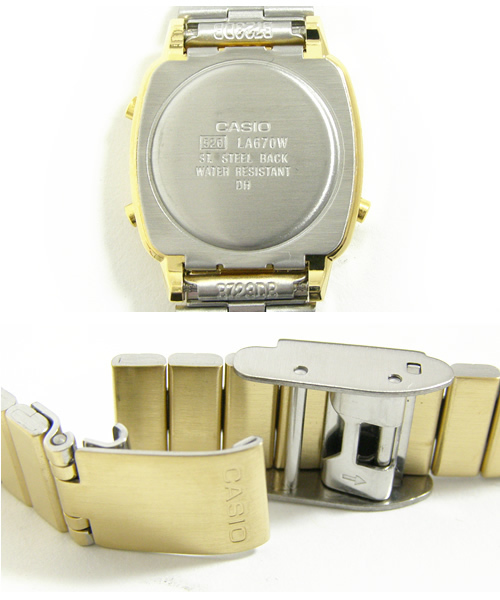BEAUTY&YOUTH UNITED ARROWS（ビューティーアンドユースユナイテッドアローズ）の「BY CASIO DIGITAL ウォッチ/GOLD  ◆（アナログ腕時計・レディース・ゴールド・フリー）」の3枚目の写真
