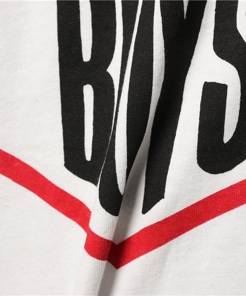 ALDIES（アールディーズ）の「Lucky Boys Big T ラッキーボーイズビッグT（Tシャツ/カットソー・メンズ・グレー/ホワイト/グリーン・FREE）」の5枚目の写真