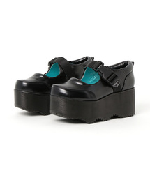 YOSUKE | 【ウエーブソール】「YOSUKE/ヨースケ」厚底ストラップスニーカー(スニーカー)