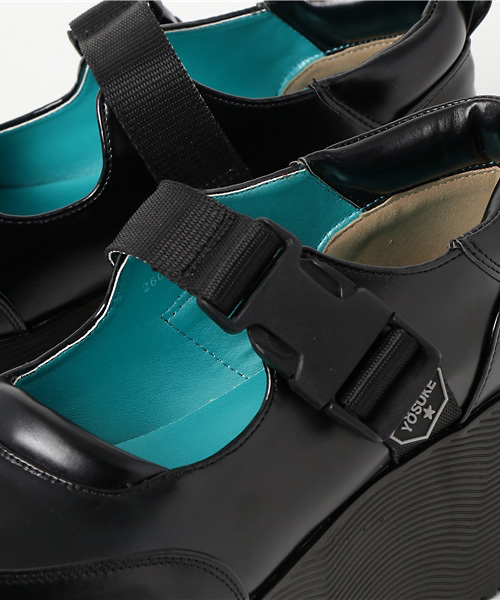 YOSUKE（ヨースケ）の「「YOSUKE/ヨースケ」厚底ストラップスニーカー（スニーカー・レディース・ブルー系その他/ブラック/ホワイト・LL/M/S/L）」の8枚目の写真