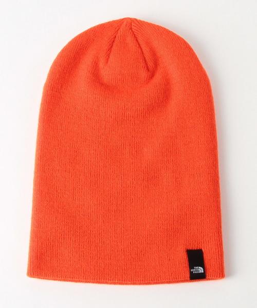 THE NORTH FACE（ザノースフェイス）の「▲［ザ ノースフェイス］ THE NORTH FACE  BULLET ビーニー / キャップ◆（ニットキャップ/ビーニー・メンズ・ブラック/ベージュ/オレンジ/ダークグリーン・FREE）」の4枚目の写真