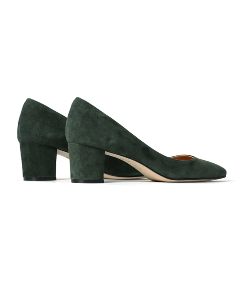 STUDIOUS(ステュディオス)の「【EXTRAORDINARY JANE】SUEDE PAMPS(パンプス・レディース・ブラック/グリーン・SMALL/LARGE/MEDIUM)」の5枚目の写真
