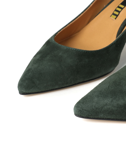 STUDIOUS(ステュディオス)の「【EXTRAORDINARY JANE】SUEDE PAMPS(パンプス・レディース・ブラック/グリーン・SMALL/LARGE/MEDIUM)」の7枚目の写真