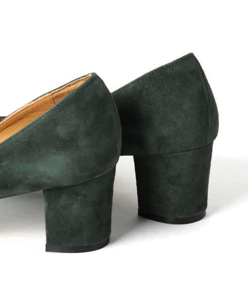 STUDIOUS(ステュディオス)の「【EXTRAORDINARY JANE】SUEDE PAMPS(パンプス・レディース・ブラック/グリーン・SMALL/LARGE/MEDIUM)」の9枚目の写真