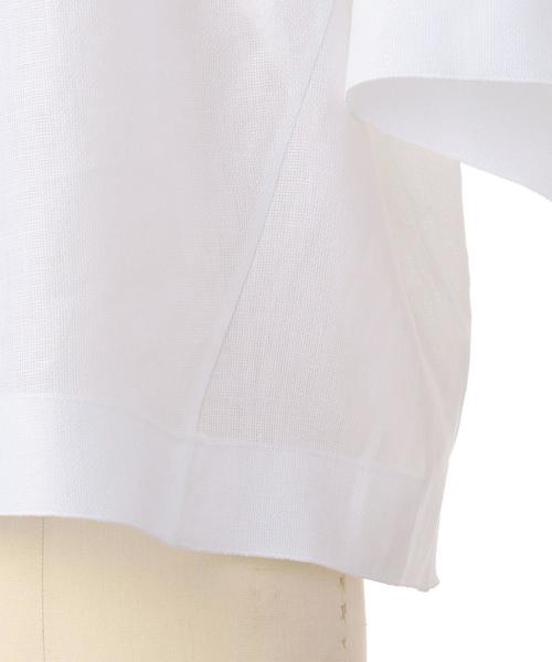 Drawer（ドゥロワー）の「Drawer リネンギャザーブラウス（シャツ