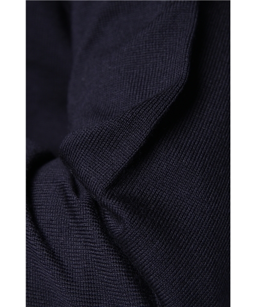 BEAUTY&YOUTH UNITED ARROWS（ビューティーアンドユースユナイテッドアローズ）の「BY 12ゲージ ライン Vネックニット ◆（ニット/セーター・メンズ・ブラック/ネイビー/パープル/グレー・MEDIUM/X-LARGE/SMALL/LARGE）」の5枚目の写真