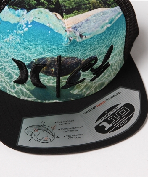 Hurley (ハーレー)の「CLARK LITTLE HONU(キャップ・メンズ・ブラック系その他・FREE)」の4枚目の写真