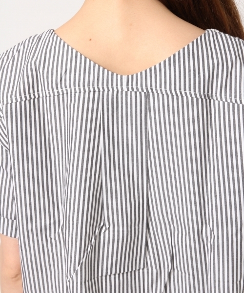 GLOBAL WORK（グローバルワーク）の「ビジューTブラウス半袖/742152（シャツ/ブラウス・レディース・その他3/ネイビー/ホワイト・LARGE/MEDIUM）」の12枚目の写真