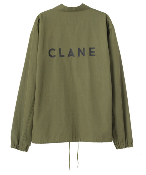 CLANE(クラネ)の「CLANE COACH JACKET(ブルゾン・メンズ・カーキ/ネイビー/ベージュ・1/2)」の4枚目の写真