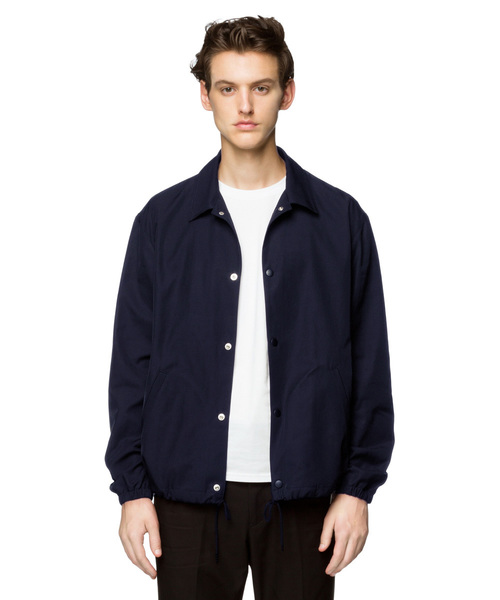 CLANE(クラネ)の「CLANE COACH JACKET(ブルゾン・メンズ・カーキ/ネイビー/ベージュ・1/2)」の6枚目の写真