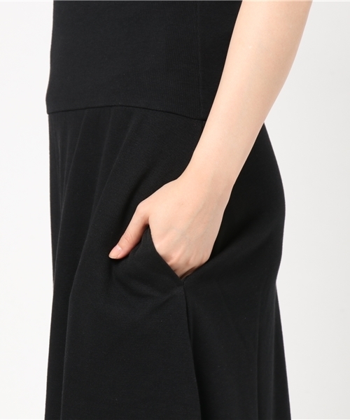 GeeRA（ジーラ）の「お腹まわりラクチン！マキシスカート（スカート・レディース・ブラック/チャコール/ベージュ・SMALL/MEDIUM/LARGE/X-LARGE）」の9枚目の写真