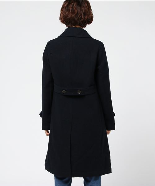 MARINERO（マリネロ）の「ドネガルツイード綾×やぶれ無地コート