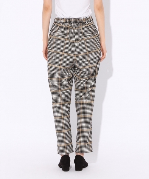 niko and...（ニコアンド）の「TRPUチェックテーパーパンツ（その他パンツ・レディース・グレー/アイボリー/チャコール・3/4）」の13枚目の写真