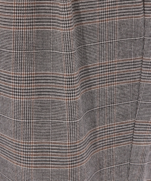 niko and...（ニコアンド）の「TRPUチェックテーパーパンツ（その他パンツ・レディース・グレー/アイボリー/チャコール・3/4）」の8枚目の写真