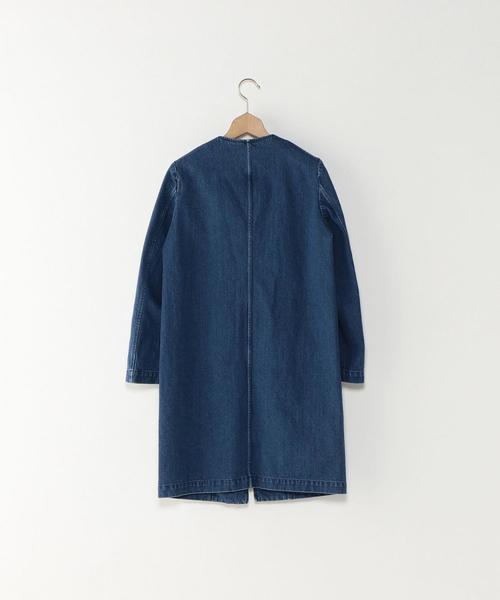 Steven Alan（スティーブンアラン）の「＜Steven Alan＞DENIM ENGINEER JACKET/ジャケット о（デニムジャケット・レディース・オフホワイト/コバルトブルー・MEDIUM/SMALL）」の9枚目の写真