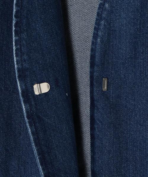 Steven Alan（スティーブンアラン）の「＜Steven Alan＞DENIM ENGINEER JACKET/ジャケット о（デニムジャケット・レディース・オフホワイト/コバルトブルー・MEDIUM/SMALL）」の12枚目の写真