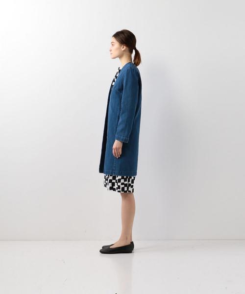 Steven Alan（スティーブンアラン）の「＜Steven Alan＞DENIM ENGINEER JACKET/ジャケット о（デニムジャケット・レディース・オフホワイト/コバルトブルー・MEDIUM/SMALL）」の20枚目の写真