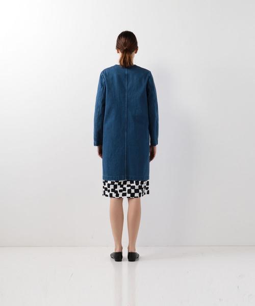 Steven Alan（スティーブンアラン）の「＜Steven Alan＞DENIM ENGINEER JACKET/ジャケット о（デニムジャケット・レディース・オフホワイト/コバルトブルー・MEDIUM/SMALL）」の19枚目の写真