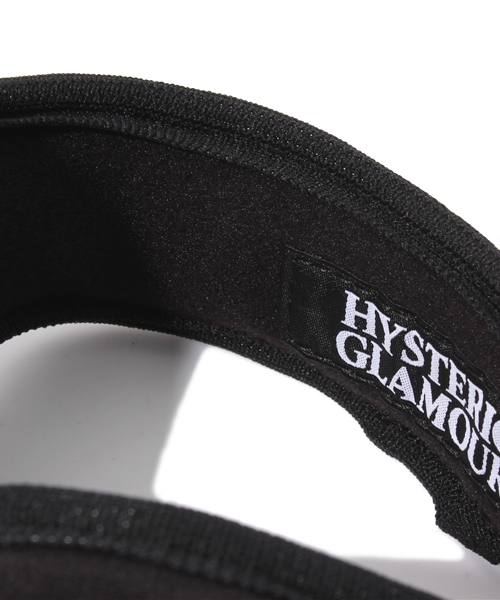 ヒステリックグラマーのイヤーマフ　ブラック HYSTERIC GLAMOUR（ヒステリックグラマー）の「DAYDREAM WOMAN ファー