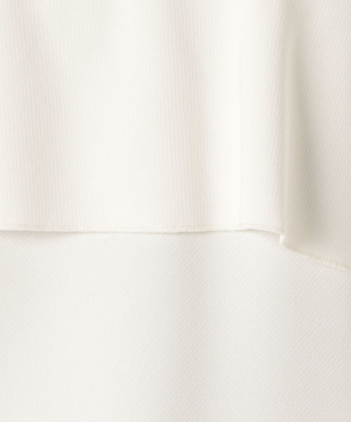 SHIPS(シップス)の「フリルドルマンプルオーバー(Tシャツ/カットソー・レディース・オフホワイト/ブルー・ONE SIZE)」の10枚目の写真