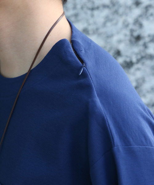 JUNRED（ジュンレッド）の「シャインカットツイルカットソー（Tシャツ/カットソー・メンズ・ホワイト/キャメル/グリーン/ネイビー・L/M/LL）」の11枚目の写真