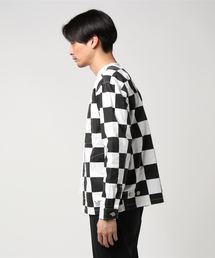 希少 VANS バンズ ノーカラー ジャケット チェッカージャケット
