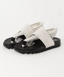 la gomma | 「la gomma / ラゴンマ」フラットトングサンダル(サンダル)