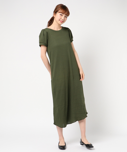 Hyphen サーマルパフワンピース Hyphen ワンピース セール Mania イーハイフンワールドギャラリーマニア のファッション World 三戸なつめさんコラボ Gallery ワンピース Gallery E 日本正規品