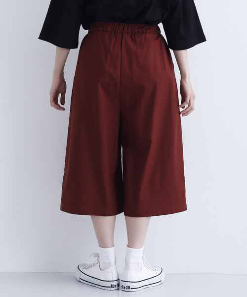 MERLOT(メルロー)の「コットンリネンハーフパンツ2716(その他パンツ・レディース・ブルー/ブラウン/ブラック・FREE)」の8枚目の写真