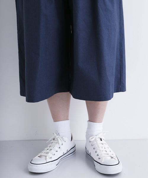 MERLOT(メルロー)の「コットンリネンハーフパンツ2716(その他パンツ・レディース・ブルー/ブラウン/ブラック・FREE)」の10枚目の写真