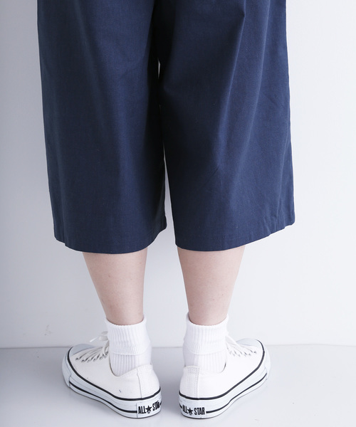 MERLOT(メルロー)の「コットンリネンハーフパンツ2716(その他パンツ・レディース・ブルー/ブラウン/ブラック・FREE)」の13枚目の写真