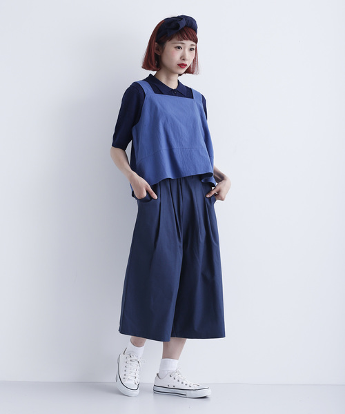 MERLOT(メルロー)の「コットンリネンハーフパンツ2716(その他パンツ・レディース・ブルー/ブラウン/ブラック・FREE)」の21枚目の写真