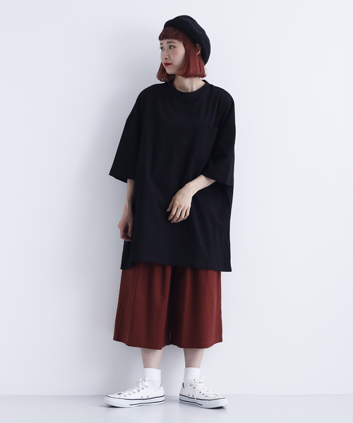 MERLOT(メルロー)の「コットンリネンハーフパンツ2716(その他パンツ・レディース・ブルー/ブラウン/ブラック・FREE)」の22枚目の写真