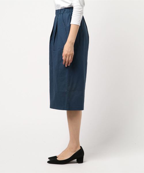 MERLOT(メルロー)の「コットンリネンハーフパンツ2716(その他パンツ・レディース・ブルー/ブラウン/ブラック・FREE)」の4枚目の写真