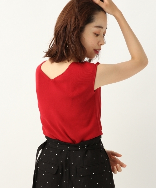 A part by（アパートバイ）の「14GCoMoボートネックNS  797833（ニット/セーター・レディース・ホワイト/ブラック/レッド/ライトグリーン/ホワイト系その他・MEDIUM/LARGE）」の15枚目の写真