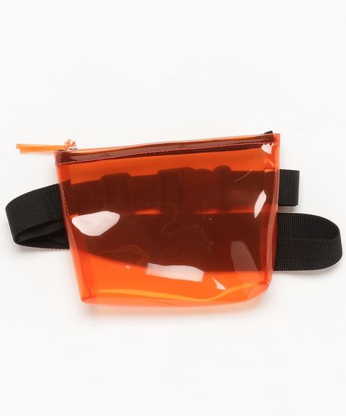 WHO'S WHO gallery（フーズフーギャラリー）の「クリアウエストBAG（トートバッグ・メンズ・ホワイト/オレンジ/ブラック・FREE）」の3枚目の写真