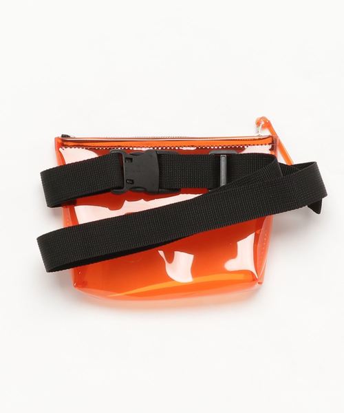 WHO'S WHO gallery（フーズフーギャラリー）の「クリアウエストBAG（トートバッグ・メンズ・ホワイト/オレンジ/ブラック・FREE）」の4枚目の写真