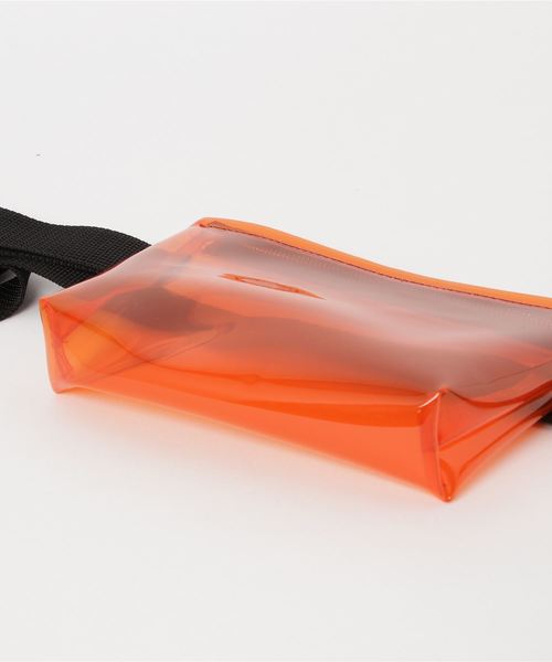 WHO'S WHO gallery（フーズフーギャラリー）の「クリアウエストBAG（トートバッグ・メンズ・ホワイト/オレンジ/ブラック・FREE）」の5枚目の写真