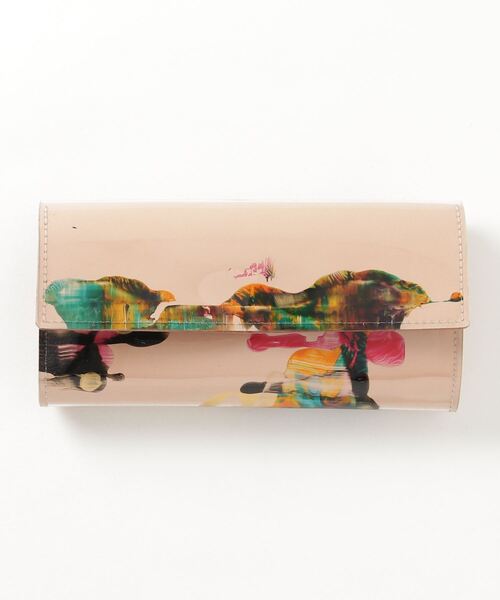 macromauro（マクロマウロ）の「【macromauro】 Wallase&Murron Special Order / PAINT WALLET-LONG / leather（財布・メンズ・A/B/C/D/E/F/G/H/I/J/K/L/M/N/O/R/P/Q/S/T/U/V/W/X/その他3/その他4/その他5/その他1/その他2/その他7/その他6/Y/Z/その他8/その他9/その他10/その他11/その他12・FREE）」の2枚目の写真