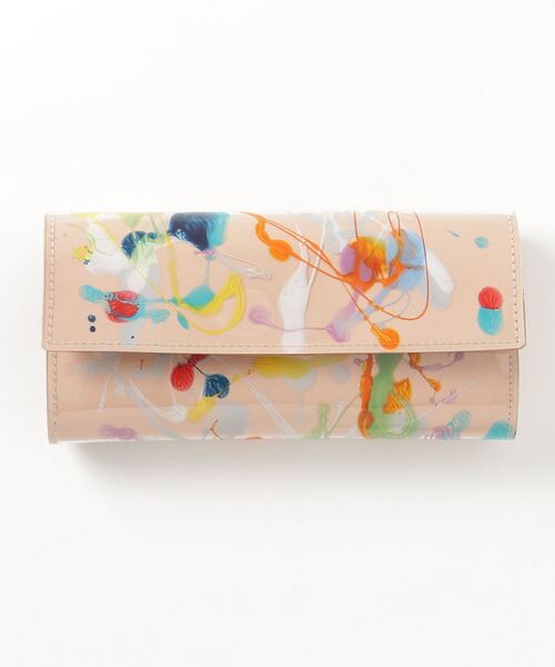 macromauro（マクロマウロ）の「【macromauro】 Wallase&Murron Special Order / PAINT WALLET-LONG / leather（財布・メンズ・A/B/C/D/E/F/G/H/I/J/K/L/M/N/O/R/P/Q/S/T/U/V/W/X/その他3/その他4/その他5/その他1/その他2/その他7/その他6/Y/Z/その他8/その他9/その他10/その他11/その他12・FREE）」の4枚目の写真