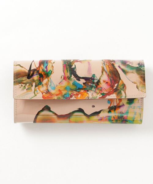 macromauro（マクロマウロ）の「【macromauro】 Wallase&Murron Special Order / PAINT WALLET-LONG / leather（財布・メンズ・A/B/C/D/E/F/G/H/I/J/K/L/M/N/O/R/P/Q/S/T/U/V/W/X/その他3/その他4/その他5/その他1/その他2/その他7/その他6/Y/Z/その他8/その他9/その他10/その他11/その他12・FREE）」の6枚目の写真