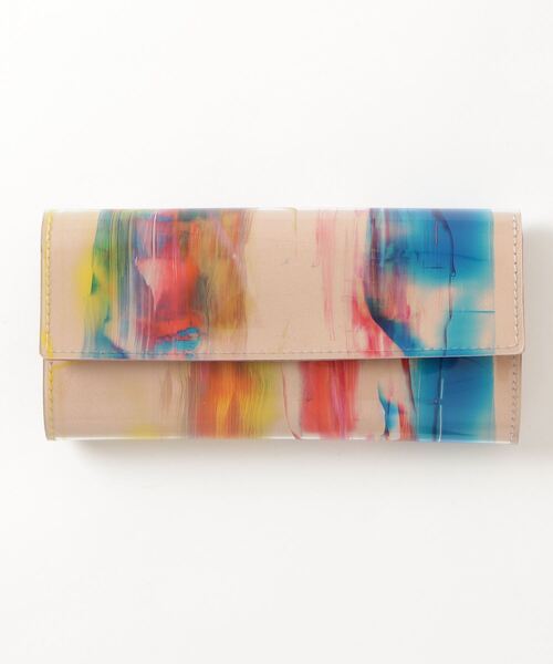 macromauro（マクロマウロ）の「【macromauro】 Wallase&Murron Special Order / PAINT WALLET-LONG / leather（財布・メンズ・A/B/C/D/E/F/G/H/I/J/K/L/M/N/O/R/P/Q/S/T/U/V/W/X/その他3/その他4/その他5/その他1/その他2/その他7/その他6/Y/Z/その他8/その他9/その他10/その他11/その他12・FREE）」の10枚目の写真