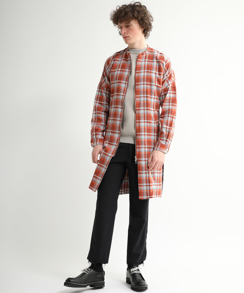 Name.（ネーム）の「【Name.】ドビーチェックジップコート / NMCO-17AW