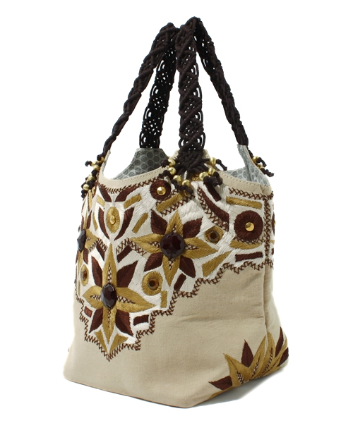 GALLARDAGALANTE（ガリャルダガランテ）の「【IMAYIN】BAG（ショルダーバッグ・レディース・キャメル/ターコイズブルー・FREE）」の3枚目の写真