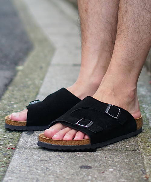 BIRKENSTOCK（ビルケンシュトック）の「BIRKENSTOCK / Zurich ソフトフッドベッド（サンダル・メンズ・ブラック/ベージュ/ブラウン・39/40/41/42/43）」の2枚目の写真