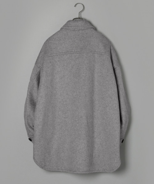 LOWRYS FARM（ローリーズファーム）の「シャギーＣＰＯジャケット　821721（その他アウター・レディース・グレー/ベージュ/ネイビー・FREE）」の10枚目の写真