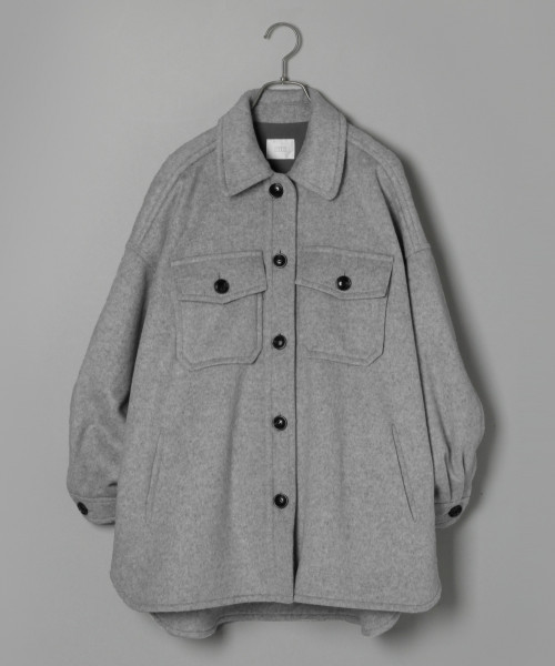 LOWRYS FARM（ローリーズファーム）の「シャギーＣＰＯジャケット　821721（その他アウター・レディース・グレー/ベージュ/ネイビー・FREE）」の12枚目の写真