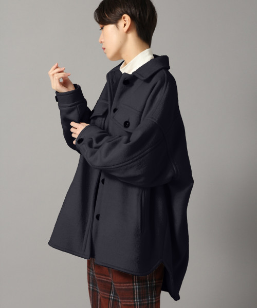 LOWRYS FARM（ローリーズファーム）の「シャギーＣＰＯジャケット　821721（その他アウター・レディース・グレー/ベージュ/ネイビー・FREE）」の14枚目の写真