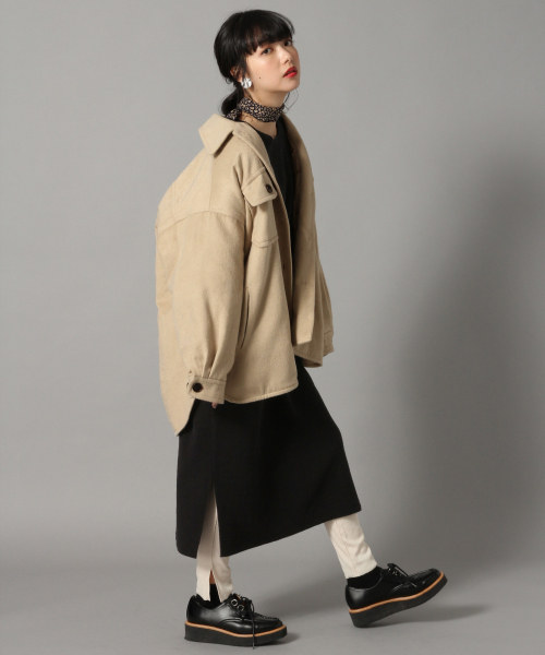 LOWRYS FARM（ローリーズファーム）の「シャギーＣＰＯジャケット　821721（その他アウター・レディース・グレー/ベージュ/ネイビー・FREE）」の20枚目の写真