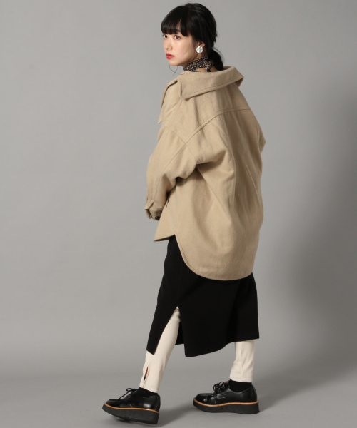 LOWRYS FARM（ローリーズファーム）の「シャギーＣＰＯジャケット　821721（その他アウター・レディース・グレー/ベージュ/ネイビー・FREE）」の21枚目の写真